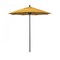 California Umbrella 7.5' Black Aluminum Market Patio Umbrella, Pacifica Yellow 194061335048 - alternate 1